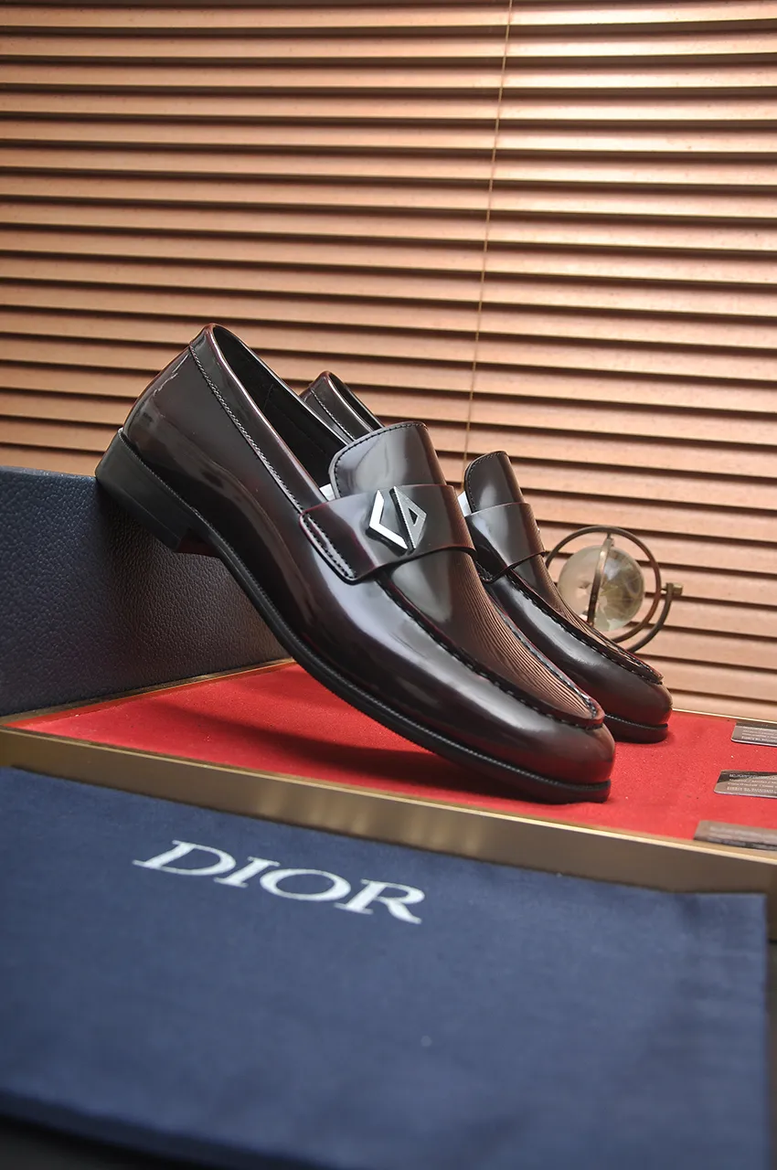 Men's shoes 💰580💶[Dior] (water-dyed cowhide lining) Dior original 1:1 high-quality factory, imported original materials, imported raw cowhide, water-dyed cowhide lining, original TPU outsole, code number: 39-44 (45 customized)